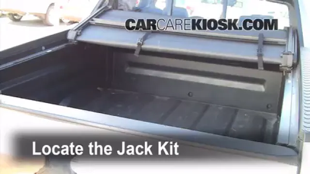 2008 Honda Ridgeline RTL 3.5L V6 Levantar auto Usar el gato para levantar el auto